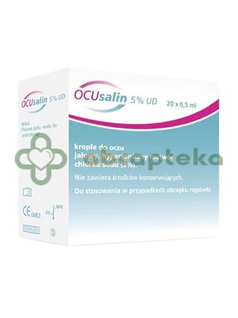 Ocusalin 5% UD krople do oczu 20 sztuk