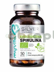 MyVita Silver Ekologiczna Spirulina BIO 50 kapsułek