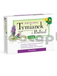 Tymianek i Podbiał, 16 pastylek do ssania
