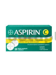 Aspirin C, 10 tabletek musujących