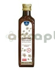 LenVitol olej lniany, tłoczony na zimno, 250 ml