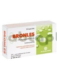 Bronles 375 mg 30 kaps kaps.twarde 0,375 g 30 kaps.