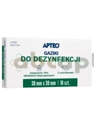 Gaziki do dezynfekcji APTEO,                 10 sztuk