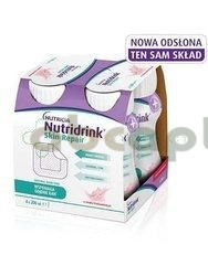 Nutridrink Skin Repair truskawkowy (dawniej Cubitan), 24 x 200 ml