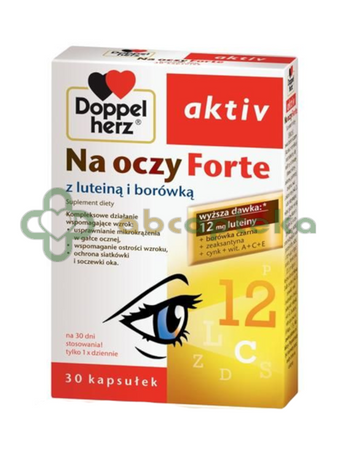 Doppelherz aktiv Na oczy Forte, 30 kapsułek