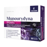 Monourydyna Diabeto Colfarm, 30 kapsułek