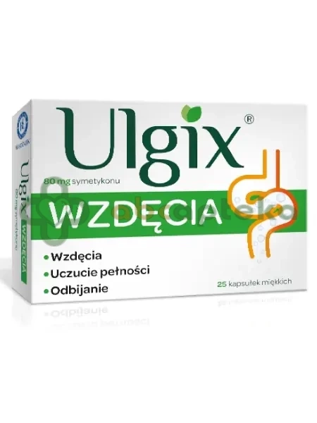 UlgixWzdęcia80mg,25kapsułek