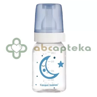 Canpol babies, butelka szklana wąska, Night Dreams, 42/102, 120 ml | DATA WAŻNOŚCI 31.12.2025