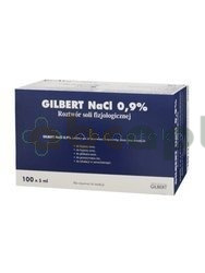 Natrium Chloratum Gilbert 0,9% ampułki 100 x 5ml