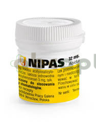 Nipas, 32 mg, 50 tabletek dozębodołowych