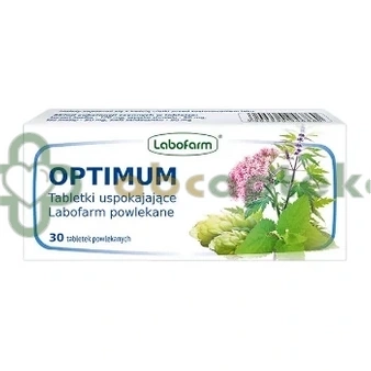Tabletki uspokajające Optimum, 50 tabletek,