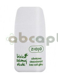 Ziaja Liście zielonej oliwki, oliwkowy dezodorant bez soli glinu, roll-on, 60 ml