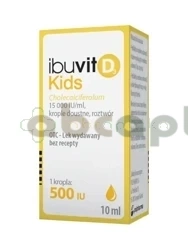 Ibuvit D3 Kids 15000 IU, krople,       10 ml