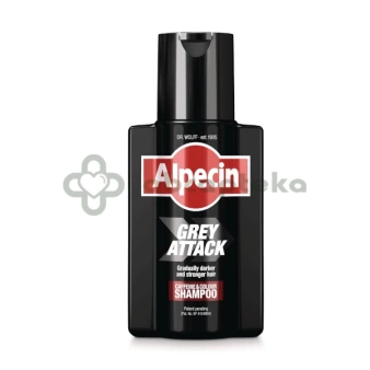Alpecin, Grey Attack Caffeine & Colour, szampon, 200 ml