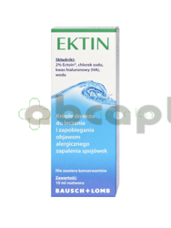 Ektin krople do oczu 10 ml