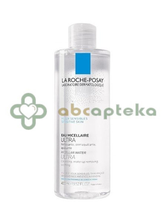 LA ROCHE Fizjologiczne pH płyn micelarny skóra wrażliwa twarzy i oczu 400 ml