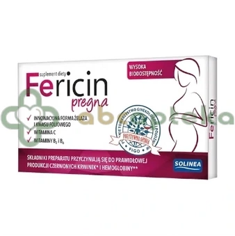 Fericin Pregna, 30 tabletek