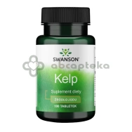 SWANSON Kelp 225 mcg, 100 tabletek
