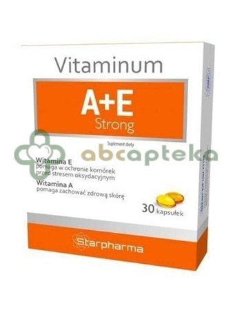 Vitaminum A+E Strong, 30 kapsułek