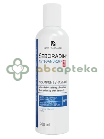 Seboradin Anti Dandruff, szampon przeciwłupieżowy,     200 ml