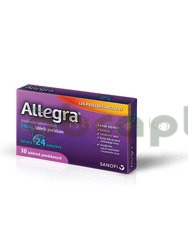Allegra 120 mg, 10 tabletek powlekanych