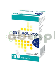 Enterol, 250 mg, 10 kapsułek