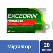 Excedrin Migra Stop, 20 tabletek powlekanych