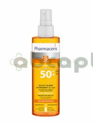 Pharmaceris S Sun Protect , Suchy olejek ochronny do ciała dla dorosłych na mokrą i suchą skórę  SPF50 200 ml