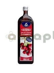 Żuravital sok żurawinowy 100 %, 980 ml