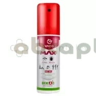 Vaco Max, spray na komary, kleszcze i meszki, DEET 30%, 80 ml