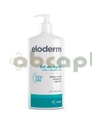 Eloderm Omega 3-6-9 Plus, żel do mycia ciała i włosów 2w1, od 1 dnia życia, 400 ml