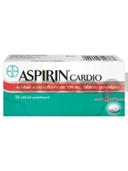 Aspirin Cardio 100 mg,               56 tabletek