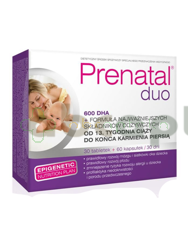 Prenatal Duo, (Prenatal Classic, 30 tabletek + Prenatal DHA, 60 kapsułek), 90 sztuk