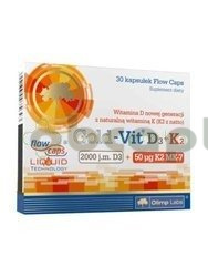 Olimp Gold-Vit D3 + K2, 30 kapsułek