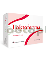 Laktoferyna, 15 kapsułek 