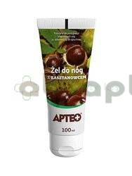 Apteo, Żel do nóg z kasztanowcem, 100 ml