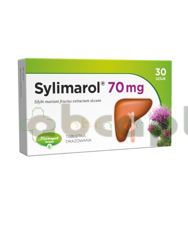 Sylimarol, 70 mg, 30 tabletek drażowanych