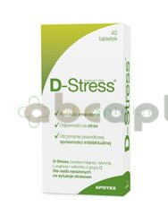 D-Stress, 40 tabletek