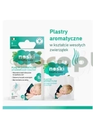 Noski plastry aromatyczne,  6 sztuk