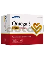 Omega-3 1000 mg Forte APTEO,             60 kapsułek