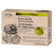 Karczoch Na Trawienie, VITTER HERBS, 60 tabletek