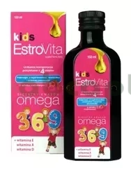 EstroVita Kids malinowa płyn, 150 ml