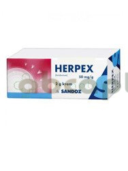 Herpex 50 mg/g krem 2 g