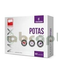 Potas 333 mg, 60 kapsułek