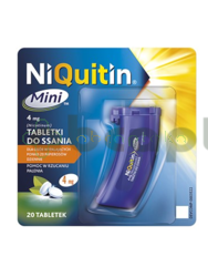 NiQuitin Mini, 4 mg, 20 tabletek do ssania   