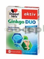 Doppelherz aktiv Ginkgo Duo,       60 kapsułek