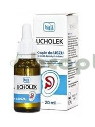 Ucholek krople do uszu 20 ml