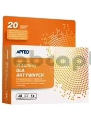 Witaminy dla aktywnych APTEO,        60 tabletek