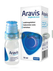 Aravis, nawilżające krople do oczu, 10ml