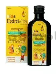 EstroVita Kids pomarańczowo-bananowa płyn, 150 ml